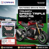 Sintered Brake Pads For Triumph Speed Triple 1200 RS (2021 Onwards) - Rear -CB312 - 1 Set - CRANK1