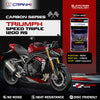 Carbon Brake Pads For Triumph Speed Triple 1200 RS (2021 Onwards) - Rear - CFB312 - 1 Set - CRANK1