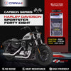 Carbon Brake Pads For Harley Davidson Sportster Forty Eight (2011-2013) - Rear - CFB783 - 1 Set - CRANK1
