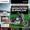 Sintered Brake Pads For Harley Davidson Sportster SuperLow (2014-2020) - Front - CB046 - 1 Set - CRANK1