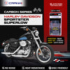 Carbon Brake Pads For Harley Davidson Sportster SuperLow (2014-2020) - Rear - CFB452 - 1 Set - CRANK1