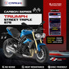 Carbon Brake Pads For Triumph Street Triple 675 (2013-2016) - Front - CFB622 - 2 Sets - CRANK1