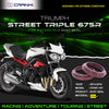 Fork Dust Seals Pair For Triumph Street Triple 675 R (2014-2016) - CPD57-107 - CRANK1