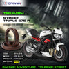 Fork Oil Seals Pair For Triumph Street Triple 675 R (2014-2016) - CPF55-117 - CRANK1