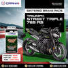 Sintered Brake Pads For Triumph Street Triple 765 RS (2018-2023) - Rear - CB312 - 1 Set - CRANK1