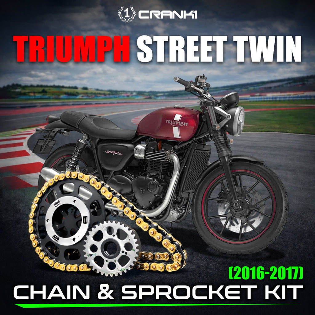 Chain And Sprocket Kit For Triumph Street Twin (2016-2017) - CRANK1