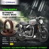 Fork Oil Seals Pair For Triumph Street Twin 900 (2019-2022) - CPF55-117 - CRANK1
