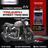 Carbon Brake Pads For Triumph Street Twin 900 (2019-2022) - Front - CFB406/4 - 1 Set - CRANK1