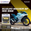 Ceramic Brake Pads For Suzuki Gixxer SF 155 BS6 - Front - CRM063 - 1 Set - CRANK1