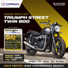 Ceramic Brake Pads For Triumph Street Twin 900 (2019) - Front - CRM689 - 2 Sets - CRANK1