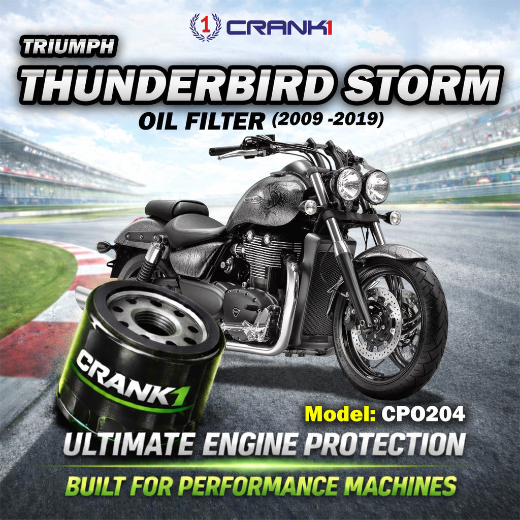 Oil Filter For Triumph Thunderbird  Storm (2009 -2019) - CPO204 - CRANK1