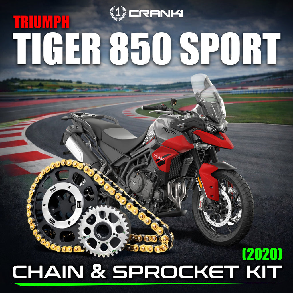 Chain And Sprocket Kit For Triumph Tiger 850 Sport (2020) - CRANK1
