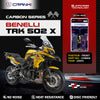 Carbon Brake Pads For Benelli TRK 502 X (2021) - Front - CFB902 - 1 Set - CRANK1