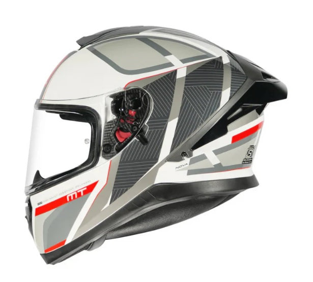 MT Thunder 3 SV Pro Nova A2 Gloss White Red