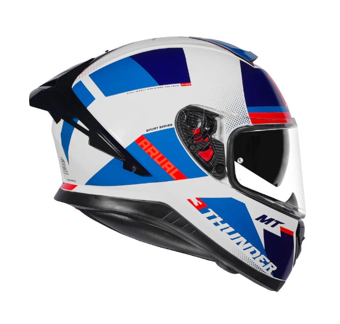 MT Thunder 3 SV Pro Arual A0 Gloss White Blue Red