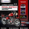 Carbon Brake Pads For Royal Enfield Thunderbird 350/500 (2013 Onwards) - Rear - CFB312 - 1 Set - CRANK1