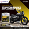 Ceramic Brake Pads For Triumph Street Scrambler 900 - Rear - CRM043/2 - 1 Set - CRANK1