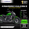 Battery For Kawasaki Vulcan S (2010-2025) - CB10S - Factory Activated - CRANK1