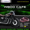 Fork Dust Seals Pair For Kawasaki W800 Cafe (2019 Onwards) - CPD57-107 - CRANK1
