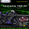 Fork Dust Seals Pair For Yamaha YZF-R1 (2015 Onwards) - CPD57-102 - CRANK1