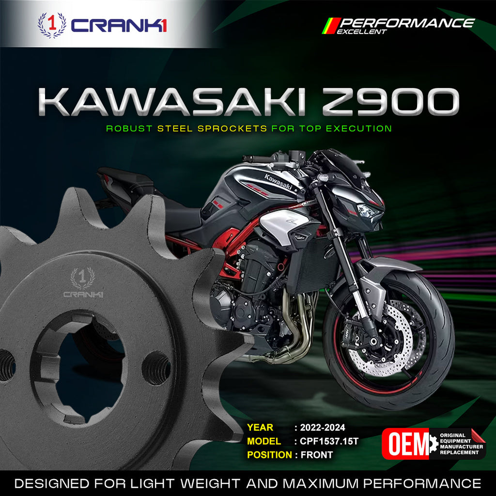 Sprocket For Kawasaki Z900 (2022-2024) - Front - CPF1537.15T - CRANK1