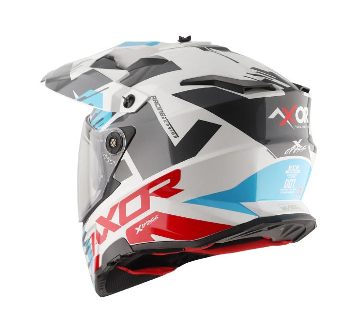 axor x cross x1 dual visor white red_4