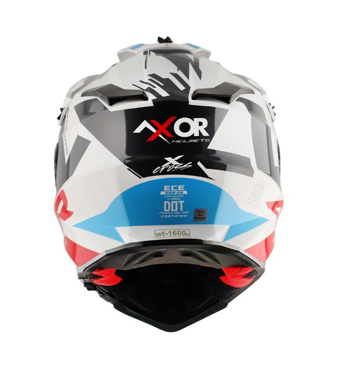 axor x cross x1 dual visor white red_5