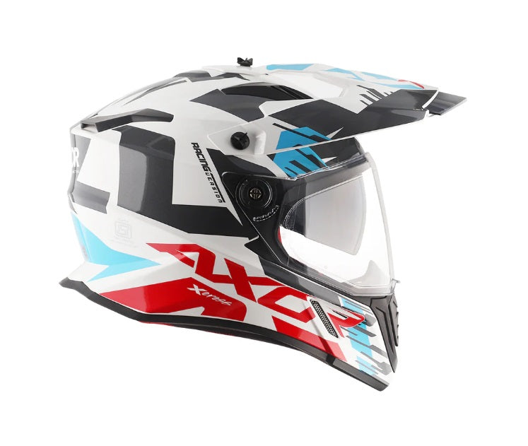 axor x cross x1 dual visor white red_7