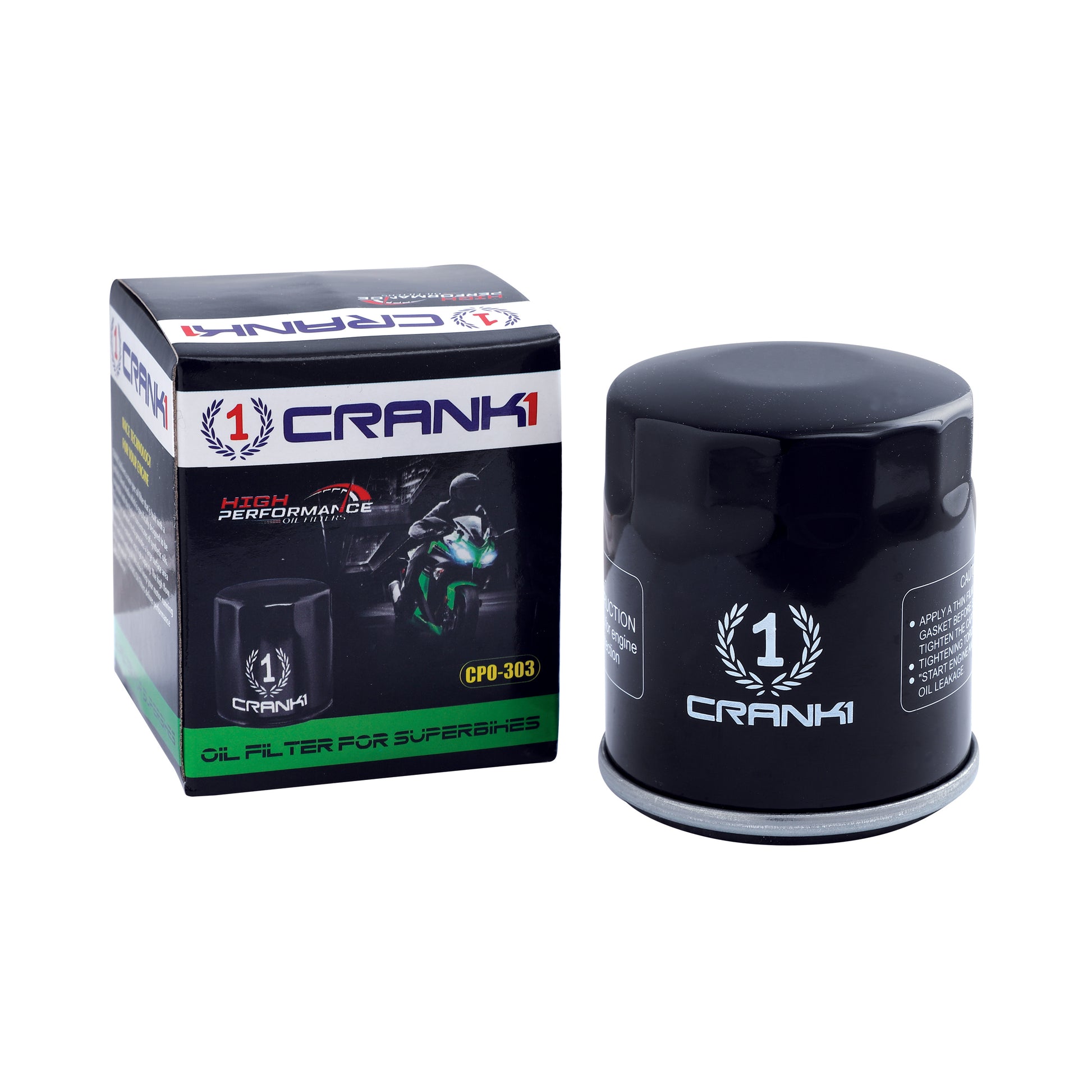 Oil Filter For Kawasaki Z900RS Cafe (2018 Onwards) - CPO303 - CRANK1