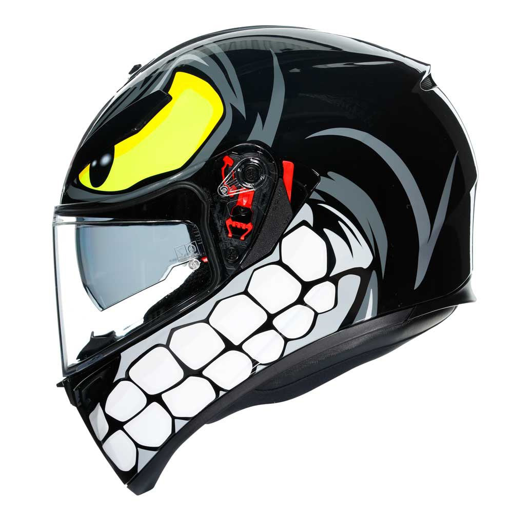 agv k3 bat black AGV K3 SV Angry Black – Bachoo Motor & Cycle Company