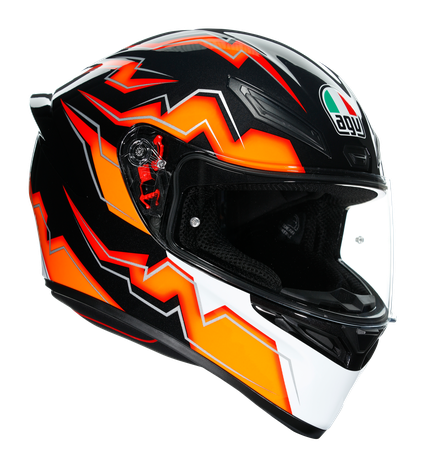 agv k1 krypton S Kripton Helmet suitable for various uses on any route AGV K1 Helmet Kripton (Black/Orange)